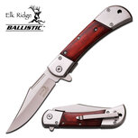Elk Ridge Cherokee Silver &amp; Wood EDC Zakmes