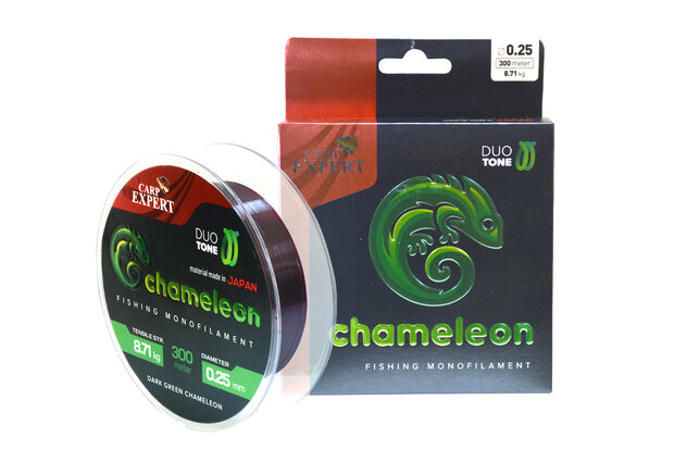 CARP EXPERT | CHAMELEON | &Oslash; 0.20 - 5.22 KG | SHINY DARK GREEN | MONOFIL LINE