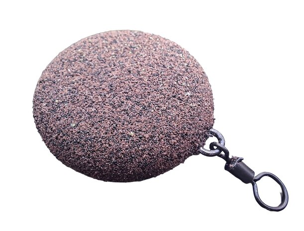 Karperlood | Flat Round Coin | Gravel Brown