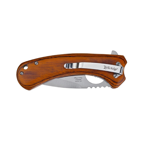 Elk Ridge  - The Shadow - Spring Assisted Zakmes - EDC | Brown
