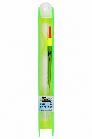 Evezet | Tuigje 1 gram | Haak 14 - Nylon 0.16 