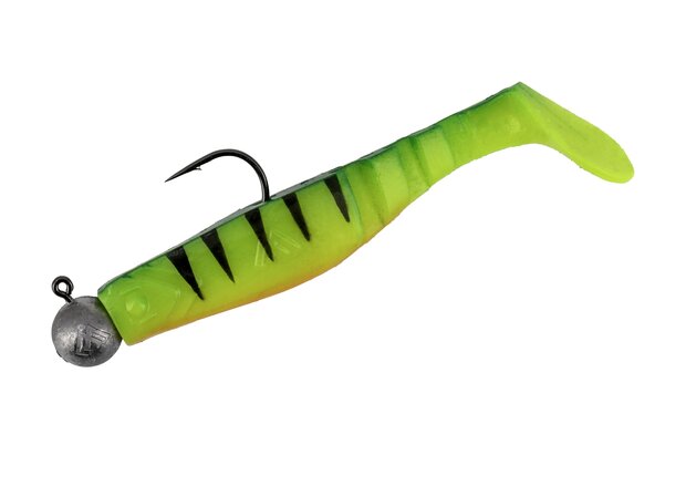 FISHUNTER | READY RIGGED SHADS | 8 cm - MIX - 4 pcs