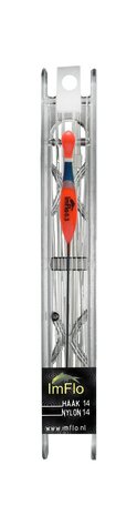 Imflo | Witvis Tuigje | dobber 0.3 gram | Nylon 0.14 - Haak: 14